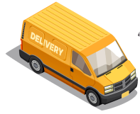 Delivery van